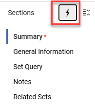The quick access icon.